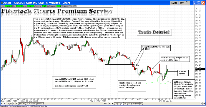 amzn14 700x365 - Hedging with options (AMZN debriefs included)