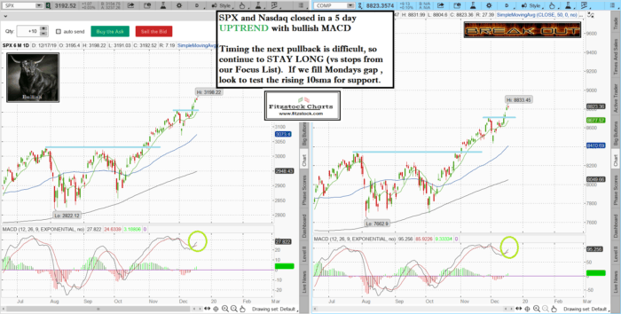 spxnaz 8 700x354 - Stock Chart Analysis with Fitzstock Charts closing notes- The Best Stock Charts in the Industry.