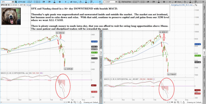 spxnaz 10 700x354 - Stock market technical analysis with the best stock charts in the industry.- Fitzstock Charts closing notes 3/13/20